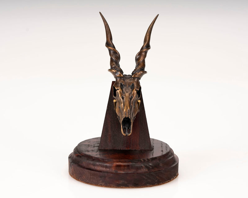 Load image into Gallery viewer, Bronze Skullies - Replica Minature Bronze Eland Skull