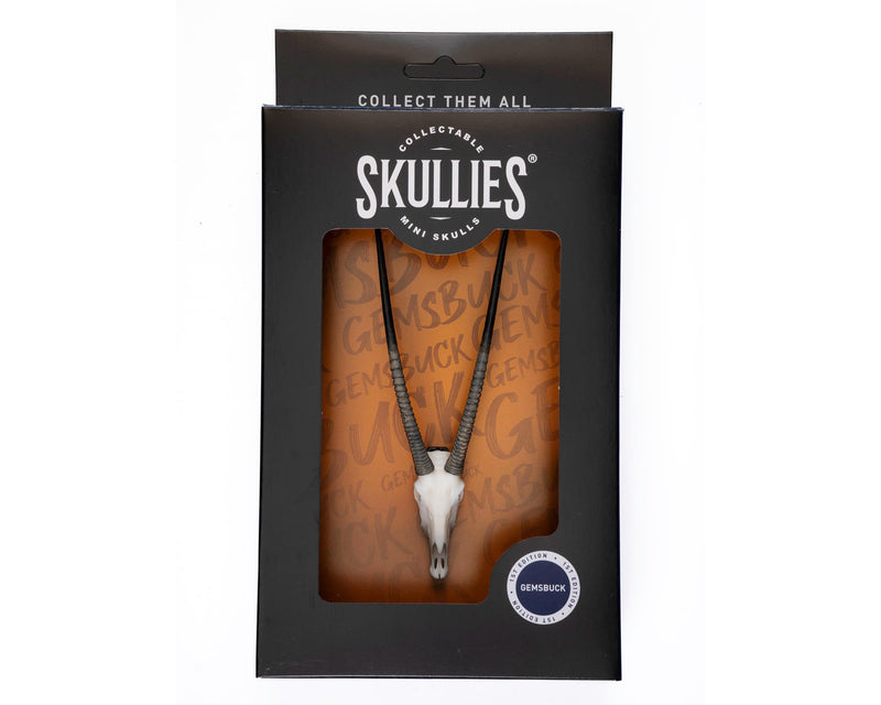 Load image into Gallery viewer, Resin Skullies - Miniature Replica Gemsbuck Skull - Skullies