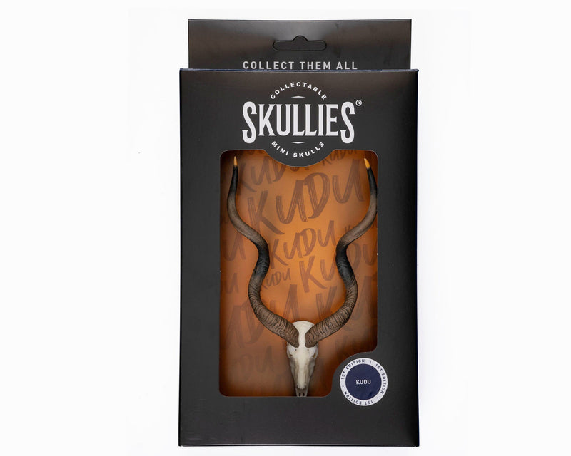 Load image into Gallery viewer, Resin Skullies - Miniature Replica Southern Greater Kudu Skull - Skullies