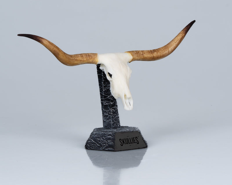 Load image into Gallery viewer, Resin Skullies - Miniature Replica Texas Longhorn Skull - Skullies