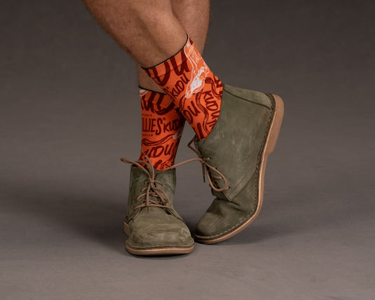 Skullies Socks (Text Design) - Skullies