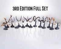 Resin Skullies - 3rd Edition Resin Skullies - Full Set
