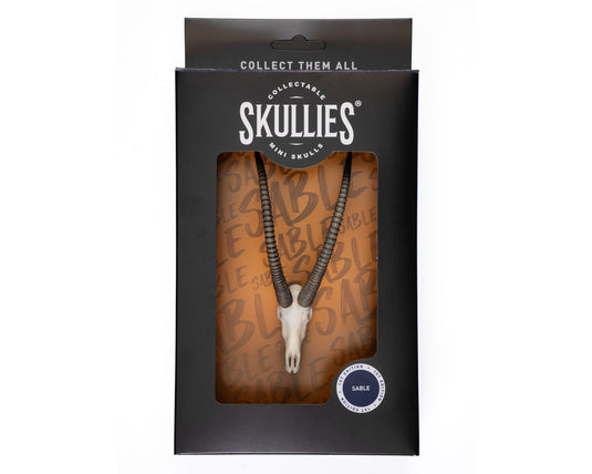 Resin Skullies - Miniature Replica Sable Skull