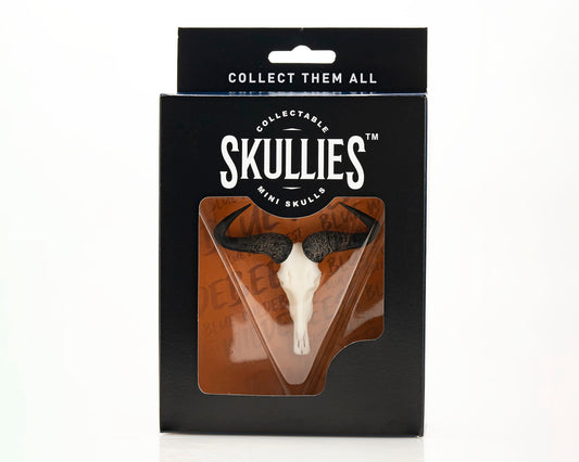 Resin Skullies - Miniature Replica Blue Wildebeest Skull