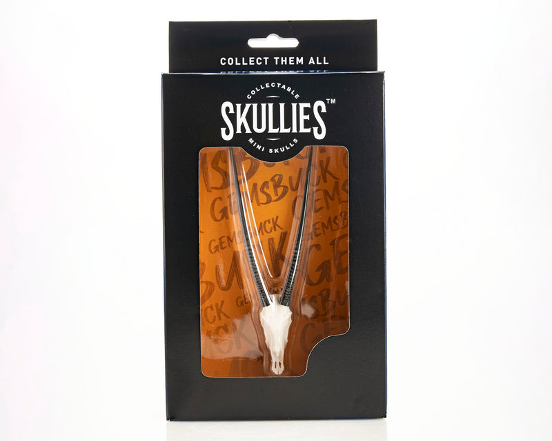 Load image into Gallery viewer, Resin Skullies - Miniature Replica Gemsbuck Skull
