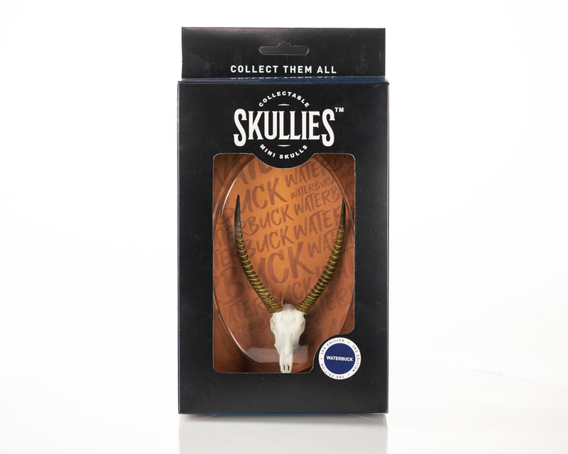 Load image into Gallery viewer, Resin Skullies - Miniature Replica Waterbuck Skull
