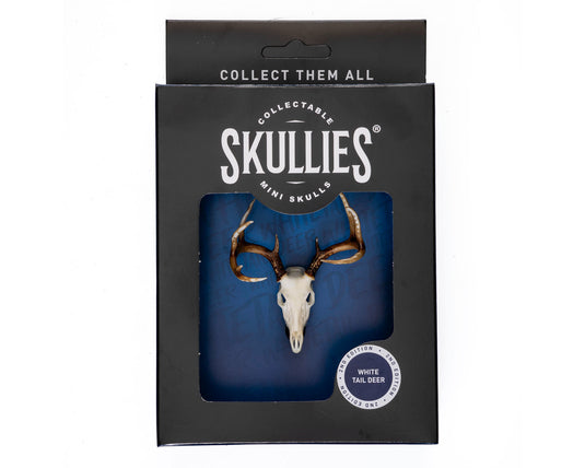 Resin Skullies - Miniature Replica Whitetail Deer Skull