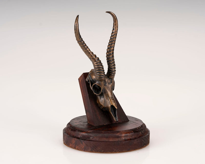 Load image into Gallery viewer, Bronze Skullies - Replica Miniature Springbuck Skull - Skullies

