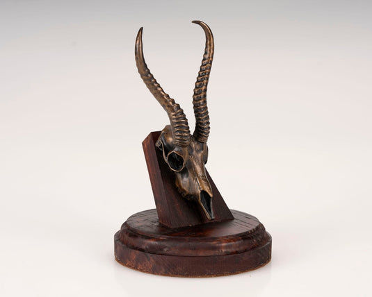 Bronze Skullies - Replica Miniature Springbuck Skull - Skullies