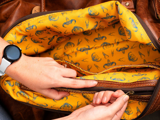 Overnight Bag - Skullies Leather Collections - Skullies