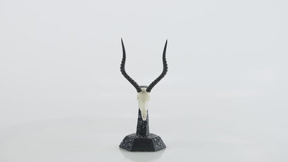 Hand-Painted Impala Skull Collectible - Skullies Original