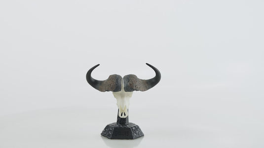 Resin Skullies - Miniature Replica Cape Buffalo Skull