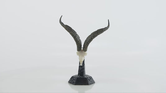 Resin Skullies - Miniature Replica Spanish Ibex Skull