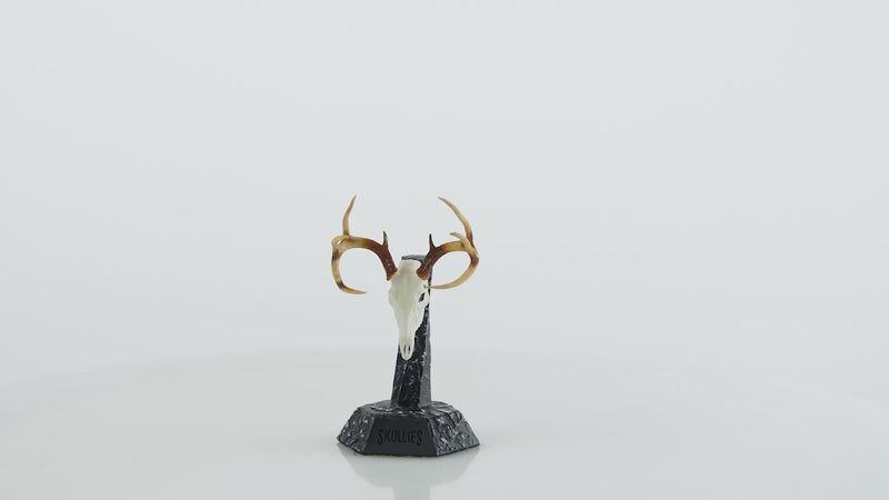 Load and play video in Gallery viewer, Resin Skullies - Miniature Replica Whitetail Deer Skull
