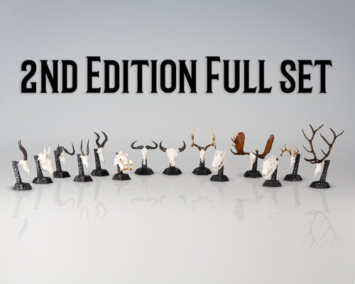 Resin Skullies - 2nd Edition Skullies - Full Set - Skullies