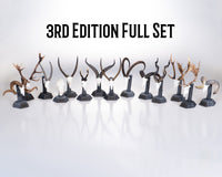 Resin Skullies - 3rd Edition Resin Skullies - Full Set - Skullies