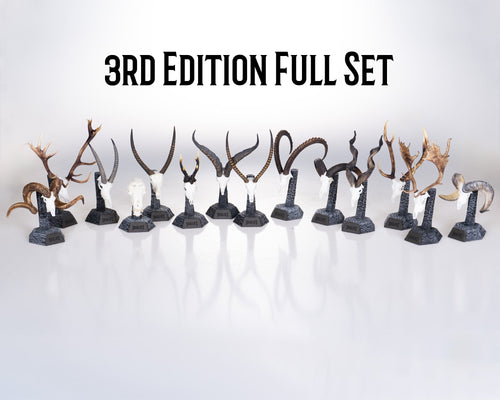 Resin Skullies - 3rd Edition Resin Skullies - Full Set - Skullies