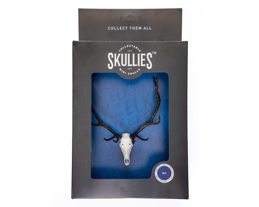 Resin Skullies - Miniature Replica Elk Skull - Skullies