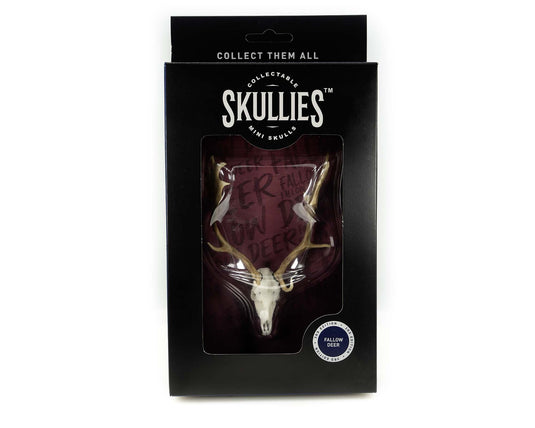 Resin Skullies - Miniature Replica Fallow Deer Skull - Skullies