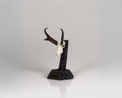 Resin Skullies - Miniature Replica Pronghorn Skull - Skullies
