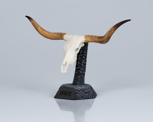 Resin Skullies - Miniature Replica Texas Longhorn Skull - Skullies