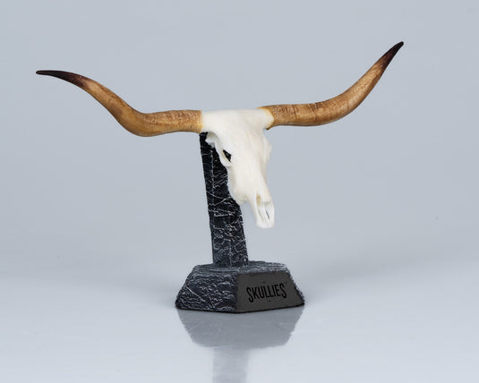 Resin Skullies - Miniature Replica Texas Longhorn Skull - Skullies