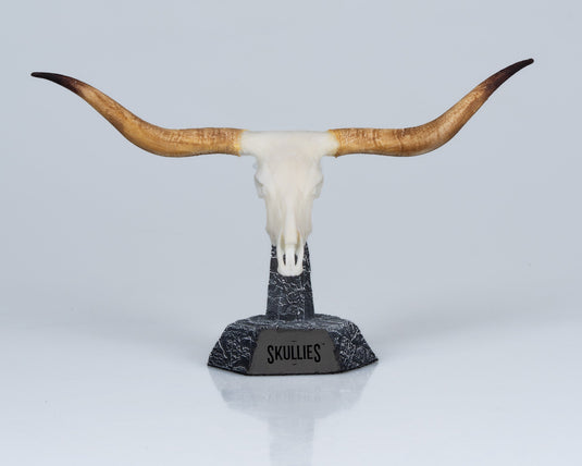 Resin Skullies - Miniature Replica Texas Longhorn Skull - Skullies