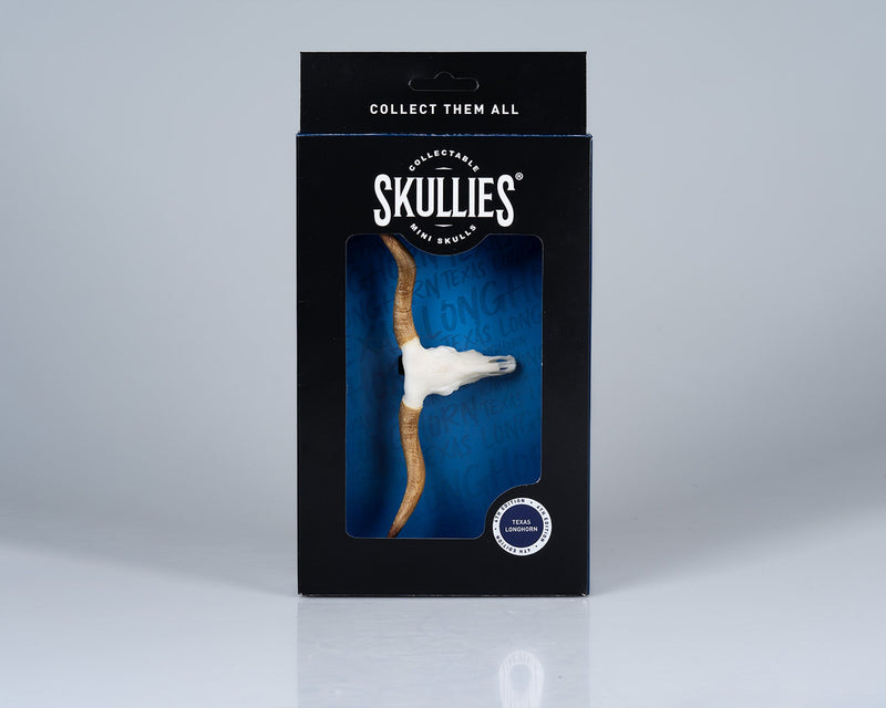 Load image into Gallery viewer, Resin Skullies - Miniature Replica Texas Longhorn Skull - Skullies
