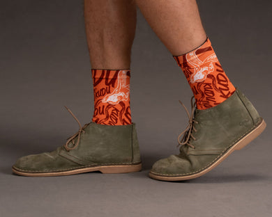Skullies Socks (Text Design) - Skullies